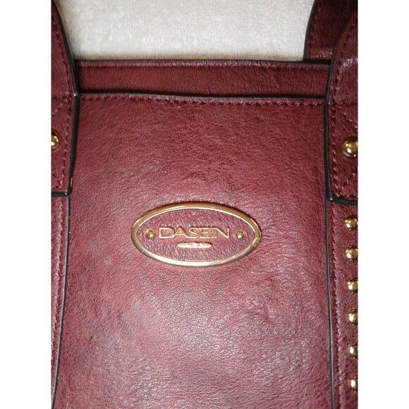 DASEIN Faux Leather Studded Purse Detachable Shoulder Strap - Picture 2 of 11